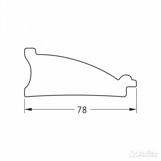 Зеркало Evoform Exclusive-G BY 4574 94x169 белая