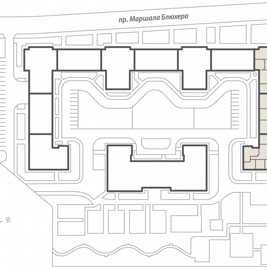 1-к. квартира, 36,9 м², 3/10 эт.