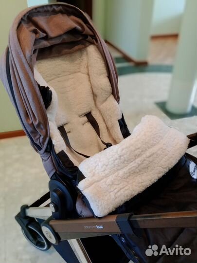 Зимний конверт в коляску