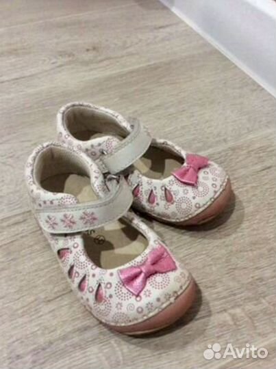 Туфли для девочки - кожа - 21 размер