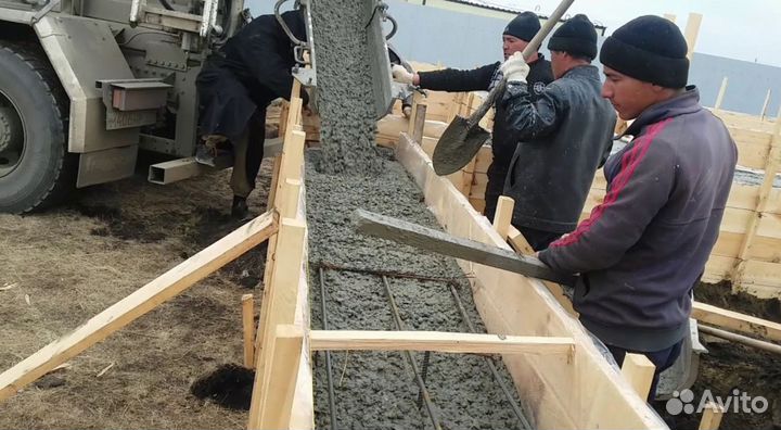 Бетон от М100 до М600 доставка