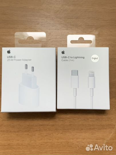 Орегинальная зарядка на iPhone 25 вт