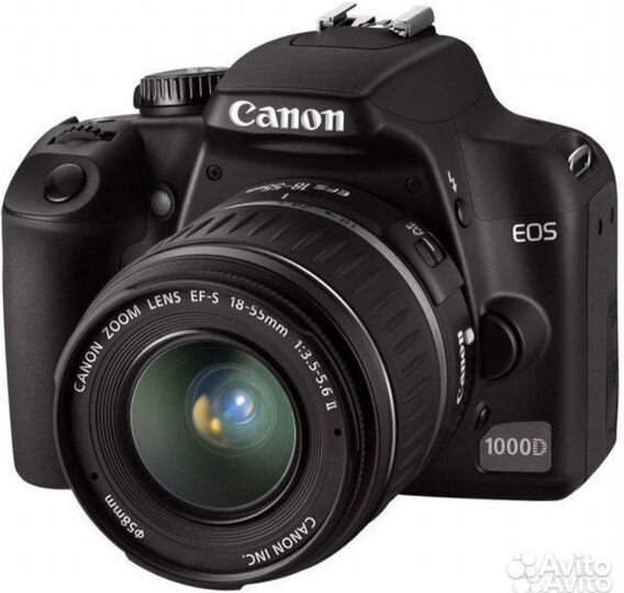 Зеркальный фотоаппарат canon 1000d