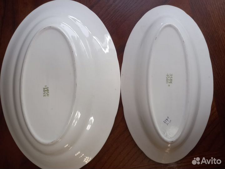 Тарелки-блюдо винтаж 2 шт 