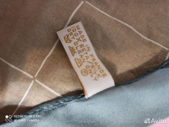 Платок натуральный шелк новый