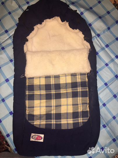 Конверт детский теплый