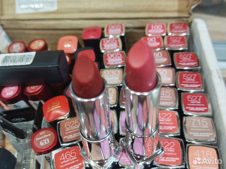 Помады разные loreal, maybelline