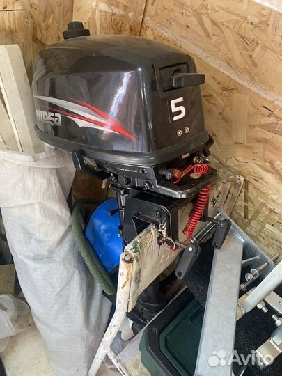 Лодочный мотор 5 л с hidea