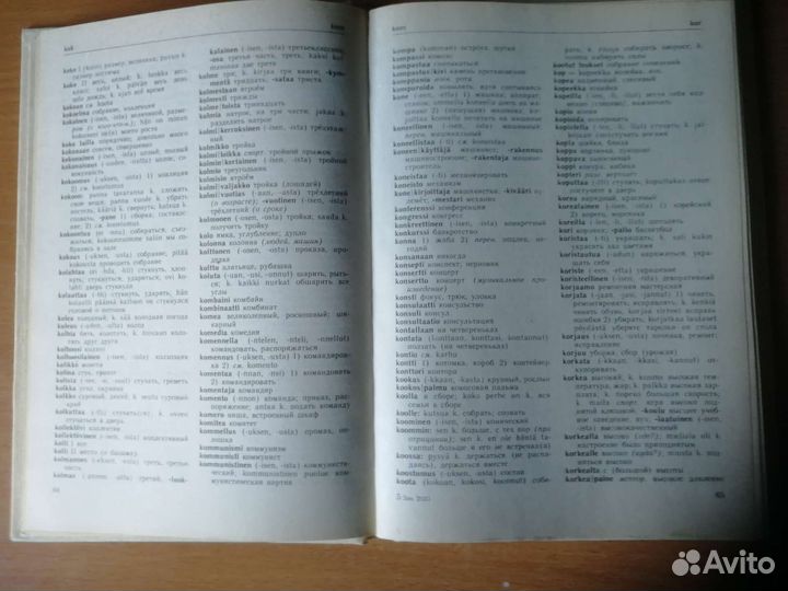 Финско-русский словарь