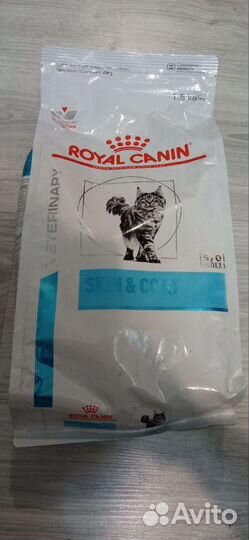 Корм для кошек royal canin skin&coat 1,5 кг
