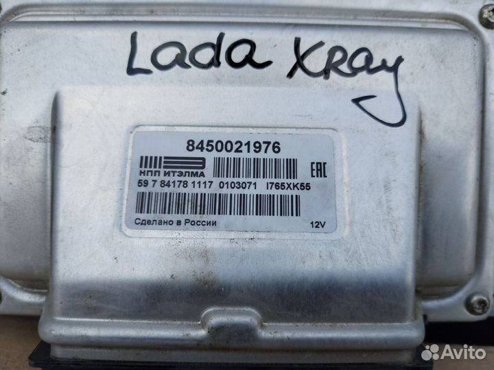 Блок управления двс LADA Xray