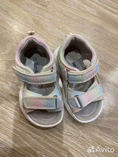 Сандалии для девочки 22 размер