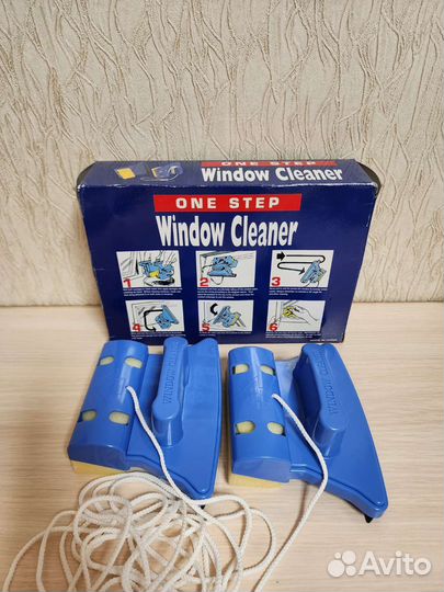 Магнитная щётка для мытья окон