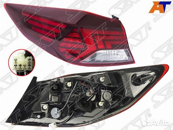 Фонарь задний hyundai elantra 18-20 LH LED ST18