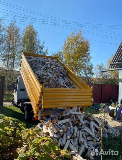 Дрова березовые колотые