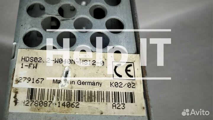 Сервопривод Rexroth HDS02.2-W040N-HS12-01-FW