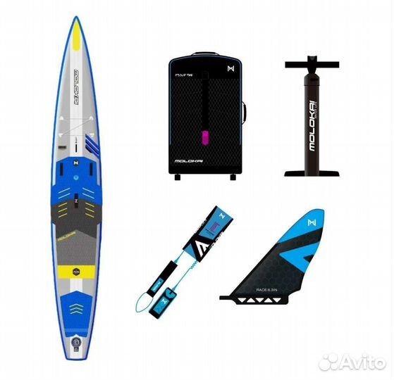 SUP доска molokai hero AIR race 14’0 X 24 RDS