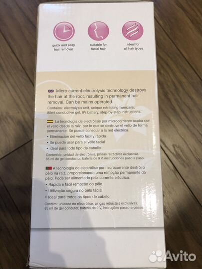 Прибор для домашней электро-эпиляции