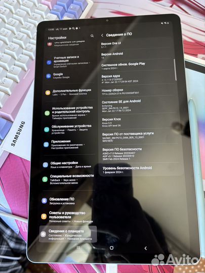Планшет samsung galaxy tab s6 lite