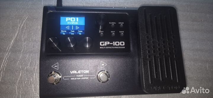 Гитарный процессор valeton gp 100