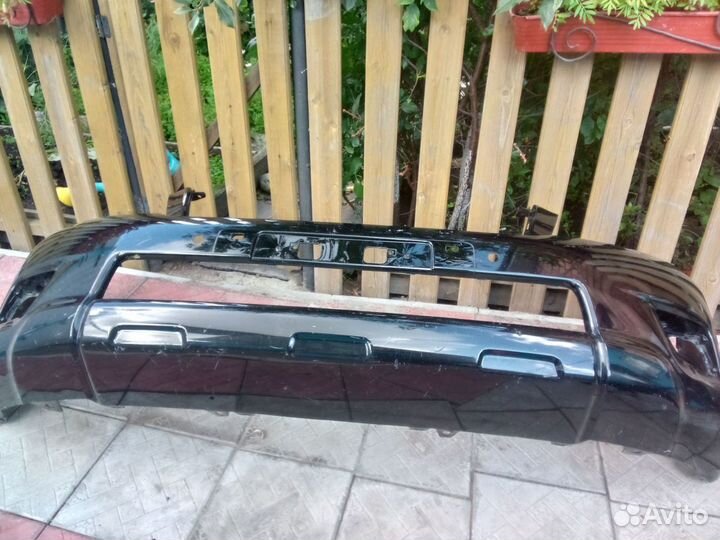 Бампер передний тайота лонд Крузер 15