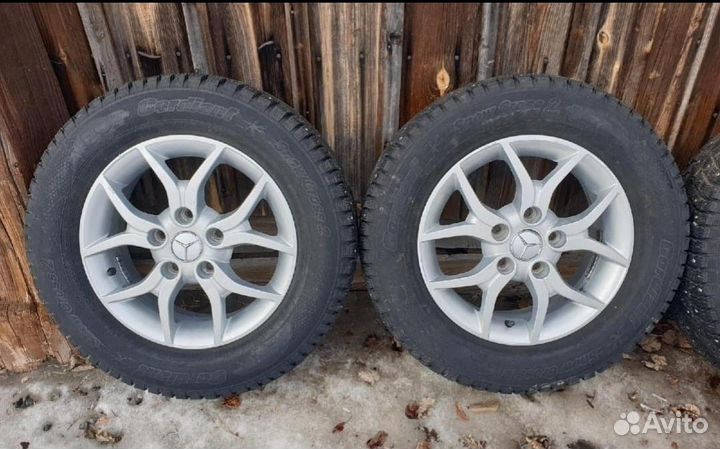 Зимние колеса на Mercedes 205/55R15