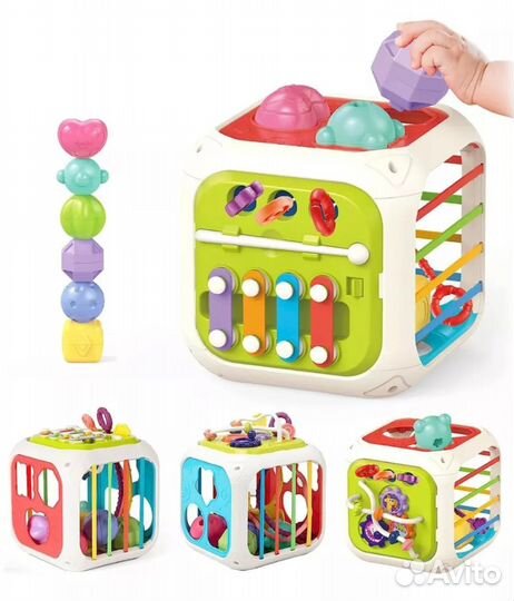 Игрушки: Куб - Сортер 