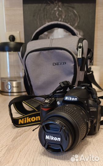 Зеркальный фотоаппарат nikon d3100