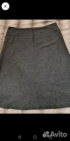 Юбка женская, шерстяная, 56 размер