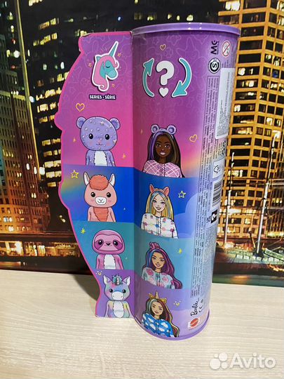 Кукла Barbie Милашка- проявляшка Медвежонок HJL57