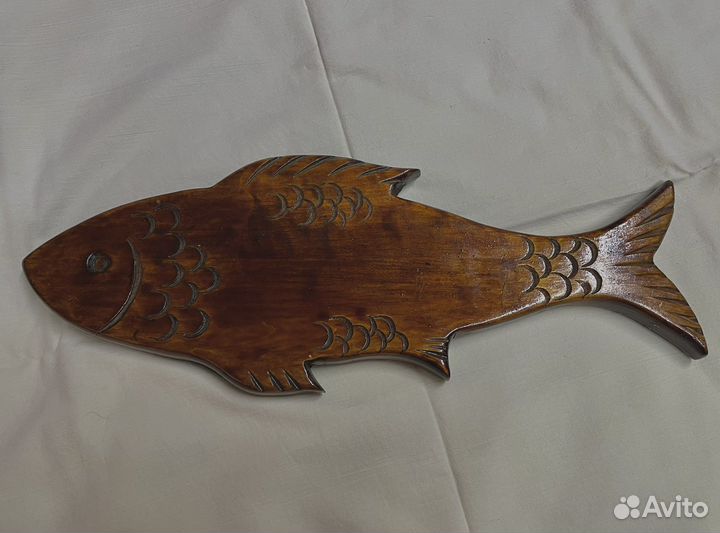 Деревянная рыба