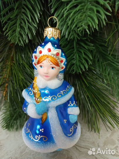 Дед Мороз, Снегурочка стекло, Ариэль