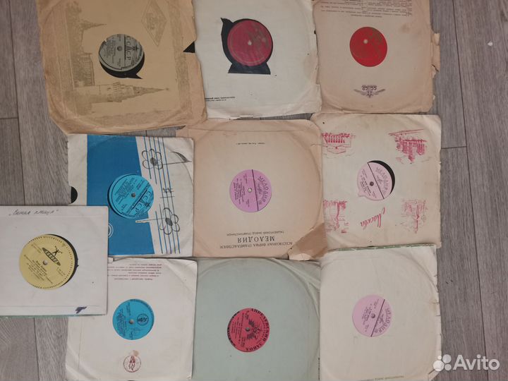 Грампластинки СССР 50 х годов