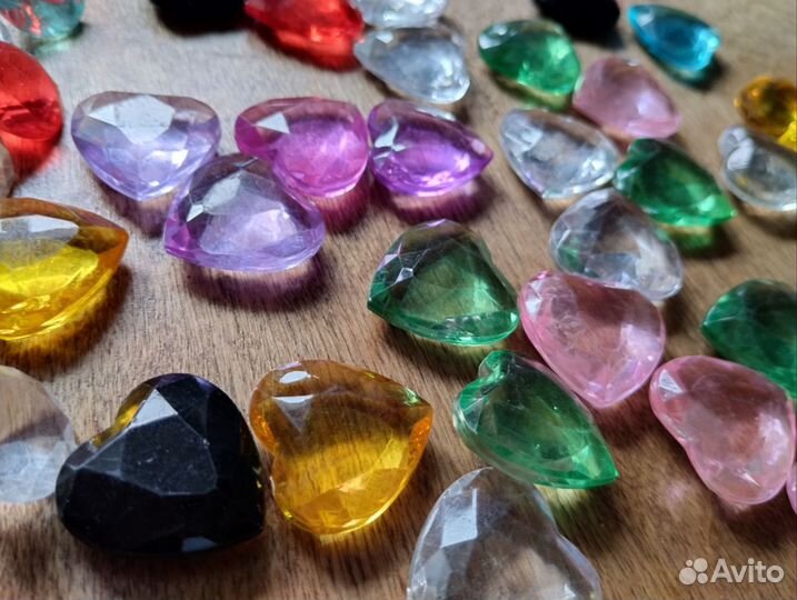 Кристаллы пластиковые пакетом