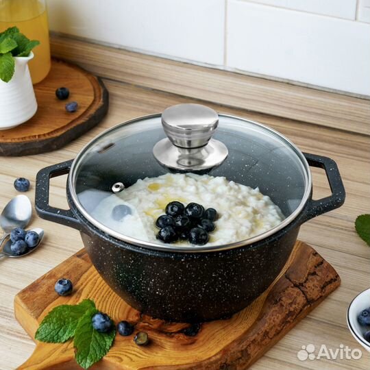 Набор кастрюль с крышками