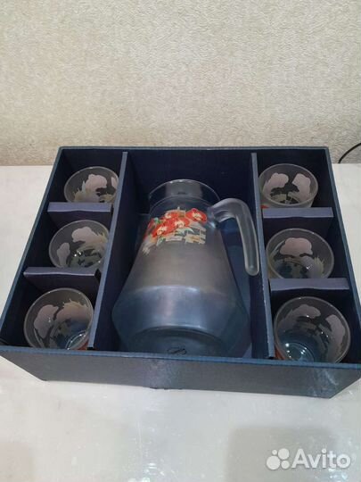 Набор кувшин и 6 стаканов