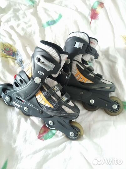 Роликовые коньки 31-35 раздвижные