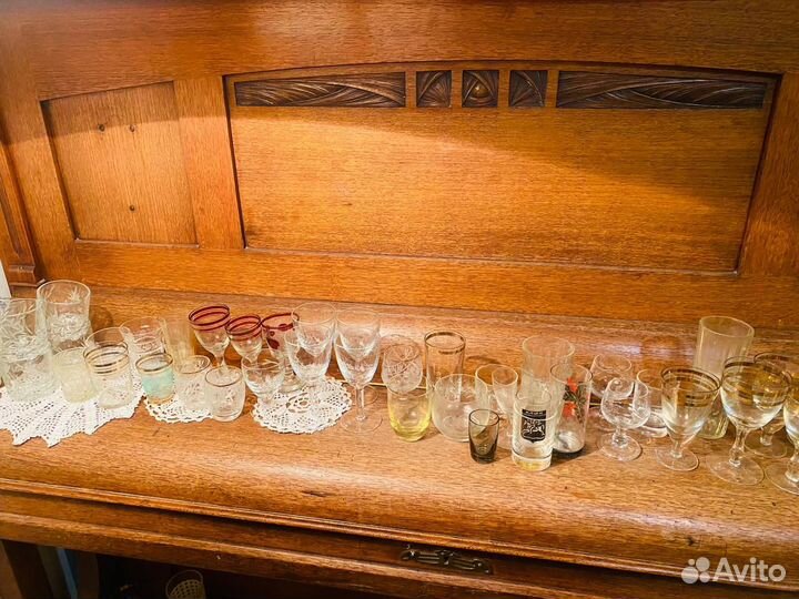 Много Стаканы Бокалы Фужеры СССР Посуда