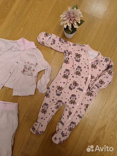 Детские вещи на девочку 56 62