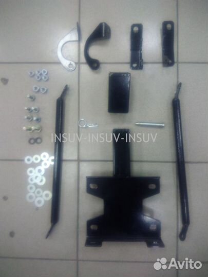 Кронштейн лебедки передний с площадкой Нива Урбан