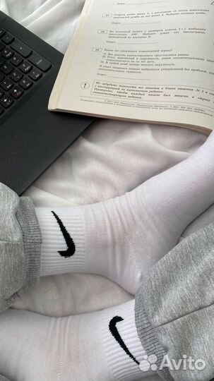 Носки nike белые женские