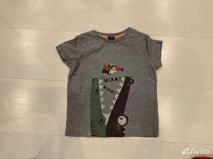 Вещи на мальчика пакетом.Рубашки.Футболки.104(4г.)