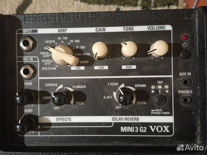 Комбо усилитель гитарный VOX mini 3G2