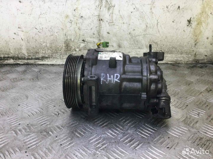 Компрессор кондиционера Пежо 407 RHR; 10dyvj (DW10