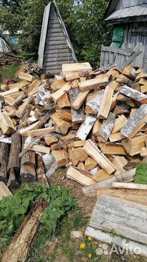 Дрова колотые