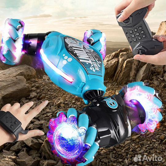 Машинка на радиоуправлении, управление рукой