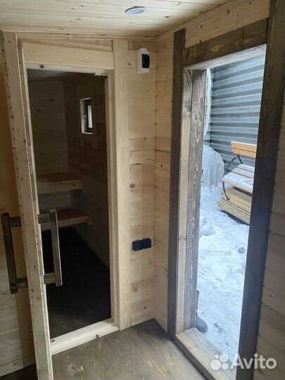 Баня готовая под ключ утепление 100мм