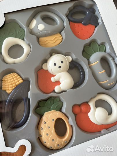 Новый набор грызунков и мягкая игрушка