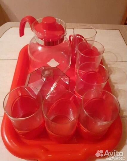 Сервиз для напитков с термостойким чайником