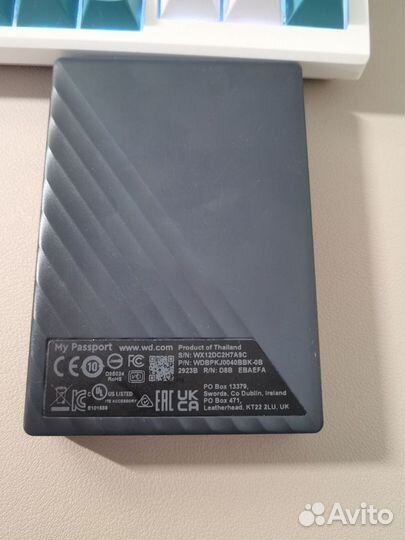 Внешний диск HDD WD 4тб